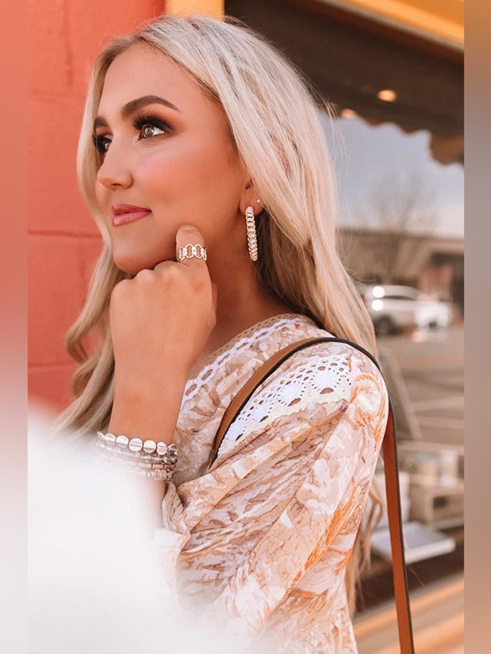 KENDRA SCOTT FALLYN RING ROSE GOLD 8 9 - Picture 5 of 9